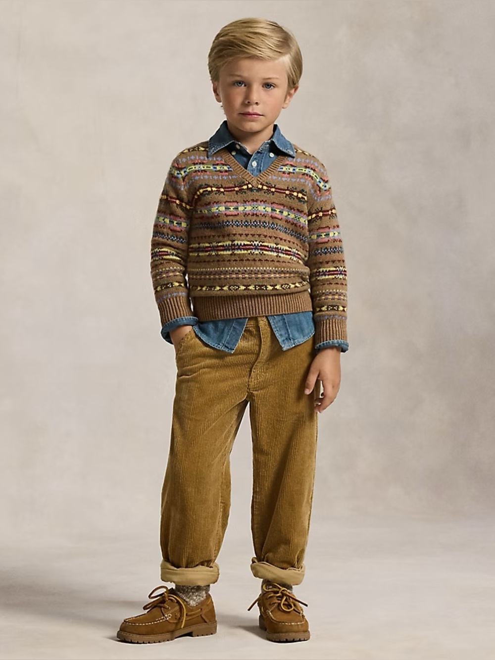 Polo Ralph Lauren Bedford Straight Fit Corduroy Pant Sz 2